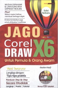 Image of Jago corel draw X6 untuk pemula dan orang awam